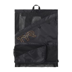 TYR Elite Mesh Backpack - Black