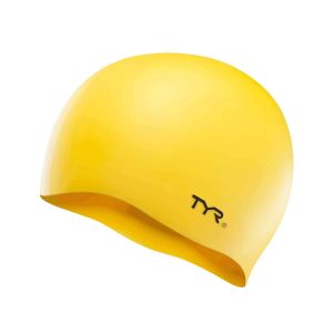 TYR Wrinkle Free Silicone Cap - Yellow
