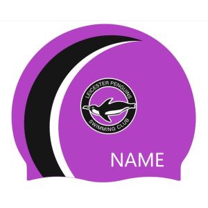 Allens Leicester Penguins 3pk Club Logo + Name Cap - Purple/Black/White