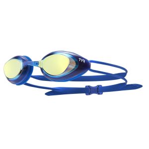 TYR Blackhawk Mirror Racing Goggles - Blue