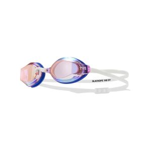 TYR Blackops 140 EV Female Fit Mirror Racing Goggles - Pink/White