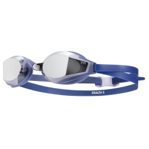 TYR Stealth X Mirror Racing Goggles - Purple