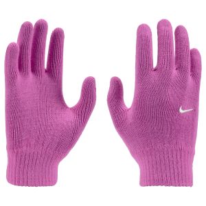 Nike Youth Swoosh Knit Gloves 2.0 - Playful Pink/White/White
