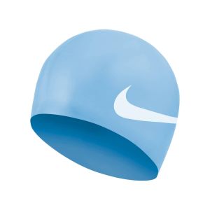 Nike Swim Training Nike Big Swoosh Cap - Aquarius Blue