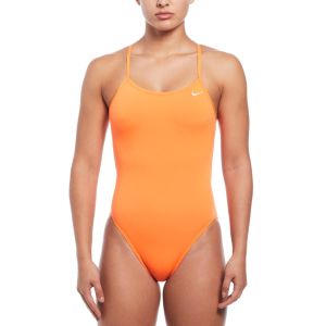 Nike Hydrastrong Solid Cutout One Piece - Orange