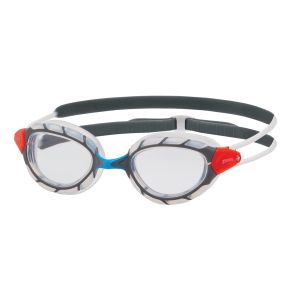 Zoggs Predator Goggle - Regular Fit - Clear/Grey/Clear