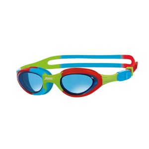 Zoggs Super Seal Junior Goggle - Red/Blue/Tint Blue