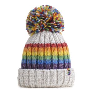 Swimzi Oatmeal Rainbow Bobble Hat