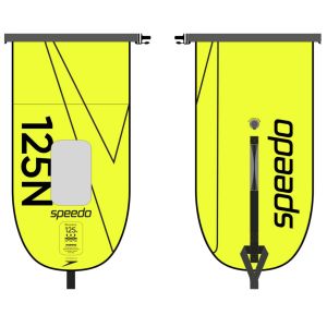 Speedo OW Tow Float With Dry Bag - Yellow/Black