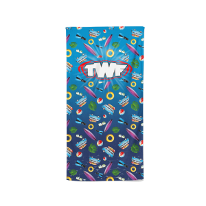 TWF Beach Towel - Blue/Multi