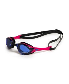Arena Cobra Edge Swipe Racing Goggles - Blue/Violet/Pink/Black