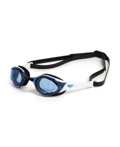 Arena Cobra Edge Swipe Racing Goggles - Blue/White/Black