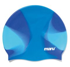 Maru Multi Silicone Swim Hat - Blue