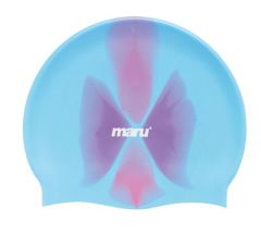 Maru Multi Silicone Swim Hat - Blue