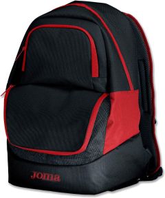 Joma Diamond II Backpack - Black/Red