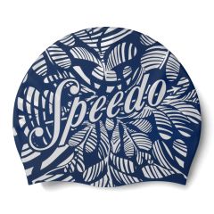 Speedo Junior Printed Silicone - Blue/White