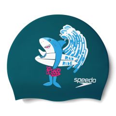 Speedo Junior Printed Silicone - Blue
