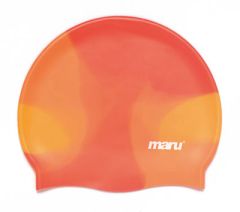 Maru Multi Silicone Swim Hat - Orange