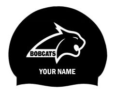 Burnley Bobcats 3pk Club Logo + Name Cap - Black/White