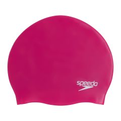Speedo Moulded Silicone Cap - Pink