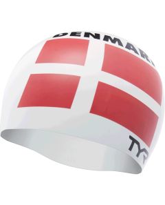 TYR Denmark Silicone Cap - White