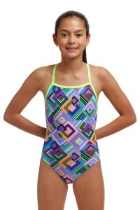 Funkita Girls Boxanne Strapped In One Piece - Multi