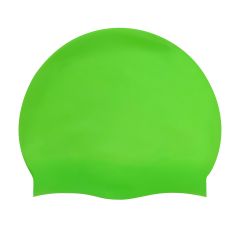AK Adult Long Hair Silicone Suede Cap - Green