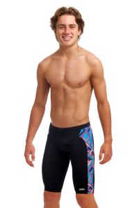 Funky Trunks Boys Boxed Up Training Jammers - Black/Multi