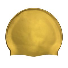 AK Adult Silicone Suede Cap - Gold