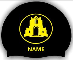Guisborough Black Club Logo + Name Cap - Black/Yellow