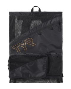 TYR Elite Mesh Backpack - Black
