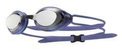 TYR Black Hawk Racing Femme Mirrored Goggles - Purple