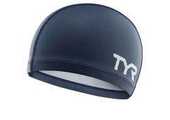 TYR Silicone Comfort Swim Cap - Blue