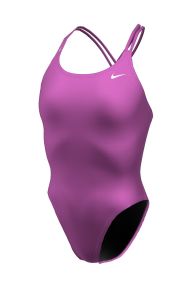 Nike Hydrastrong Solid Spiderback One Piece - Fire Pink