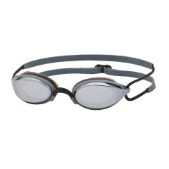 Zoggs Fusion Air Titanium Goggle - Black/Grey/Mirrored Smoke