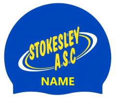 Stokesley Blue Club Logo + Name Cap - Blue/Yellow