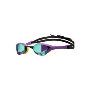 Arena Cobra Ultra Swipe Mirror Racing Goggles  - Emerald/Plum/Lime