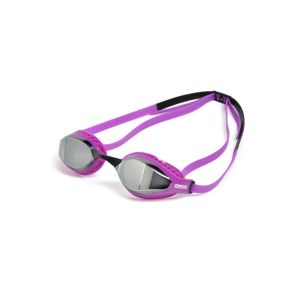 Arena Airspeed Mirror Racing Goggles - Silver/Purple/Black