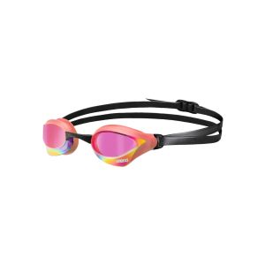 Arena Cobra Core Swipe Mirror Racing Goggles - Violet/Coral