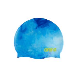 Arena HD Swim Cap  - Blue/Multi