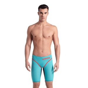 Arena Mens Carbon Core FX Jammer - Turquoise/Metallic