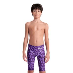 Arena Boys Powerskin ST Next Limited Edition Jammer - Leopard Violet