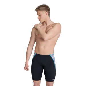 Arena Mens Starfish Jammer - Black/White Multi