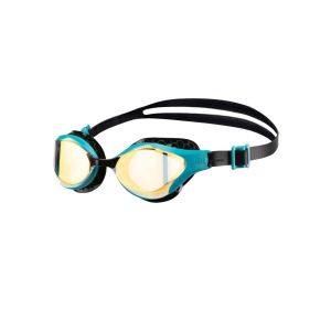Arena Air Bold Swipe Mirror Goggles  - Yellow Copper/Green Lake