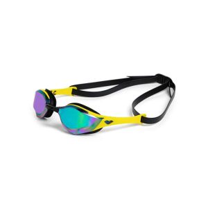 Arena Cobra Edge Swipe Mirror Racing Goggles - Emerald/Yellow/Black