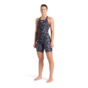 Arena Womens Printed Full Body Swimsuit - Black/Multi