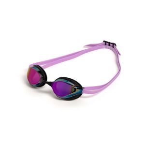 Arena Python Mirror Racing Goggles - Violet/Black/Violet