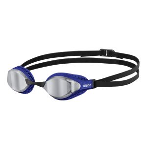 Arena Airspeed Silver Mirror - Black/Blue
