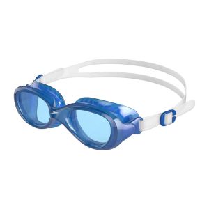 Speedo Futura Classic Junior Goggle - Clear/Neon Blue
