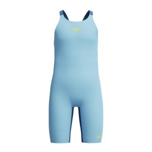 Speedo Fastskin Junior Endurance+ Max Openback Kneeskin - Sugar Blue/Nite